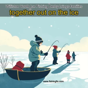 Read more about the article Williston Youth Ice Fishing Derby brings families together out on the ice