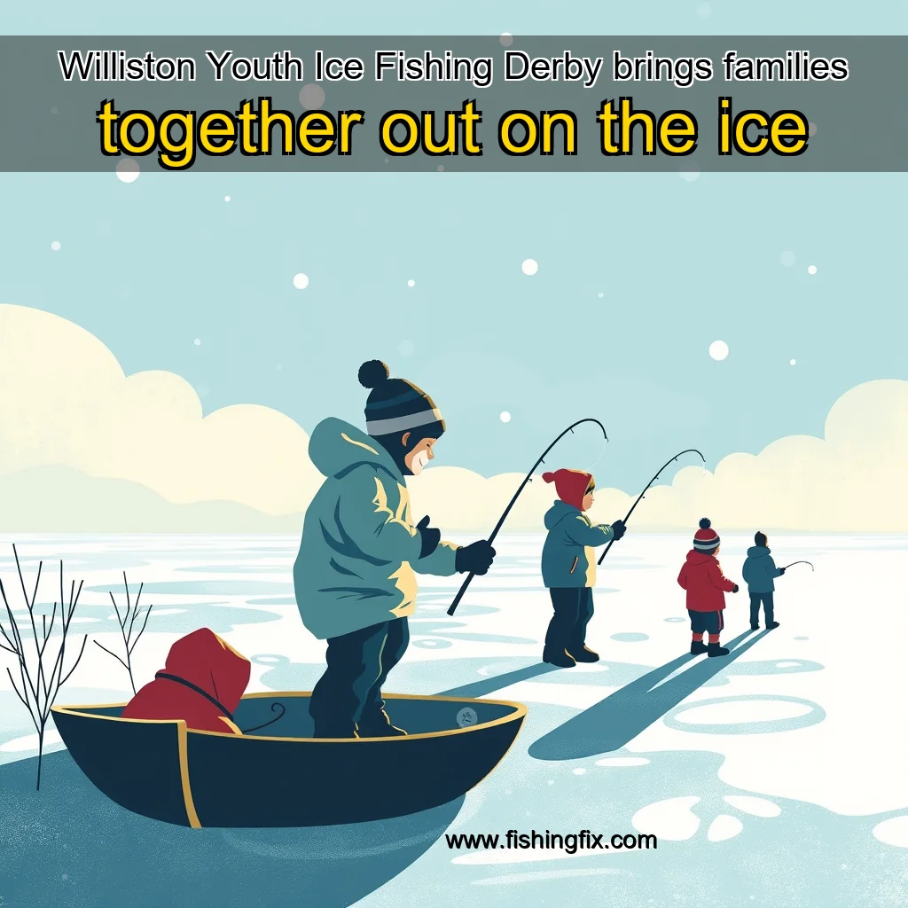 Read more about the article Williston Youth Ice Fishing Derby brings families together out on the ice