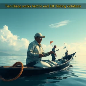 Read more about the article Tien Giang works hard to end IUU fishing violations