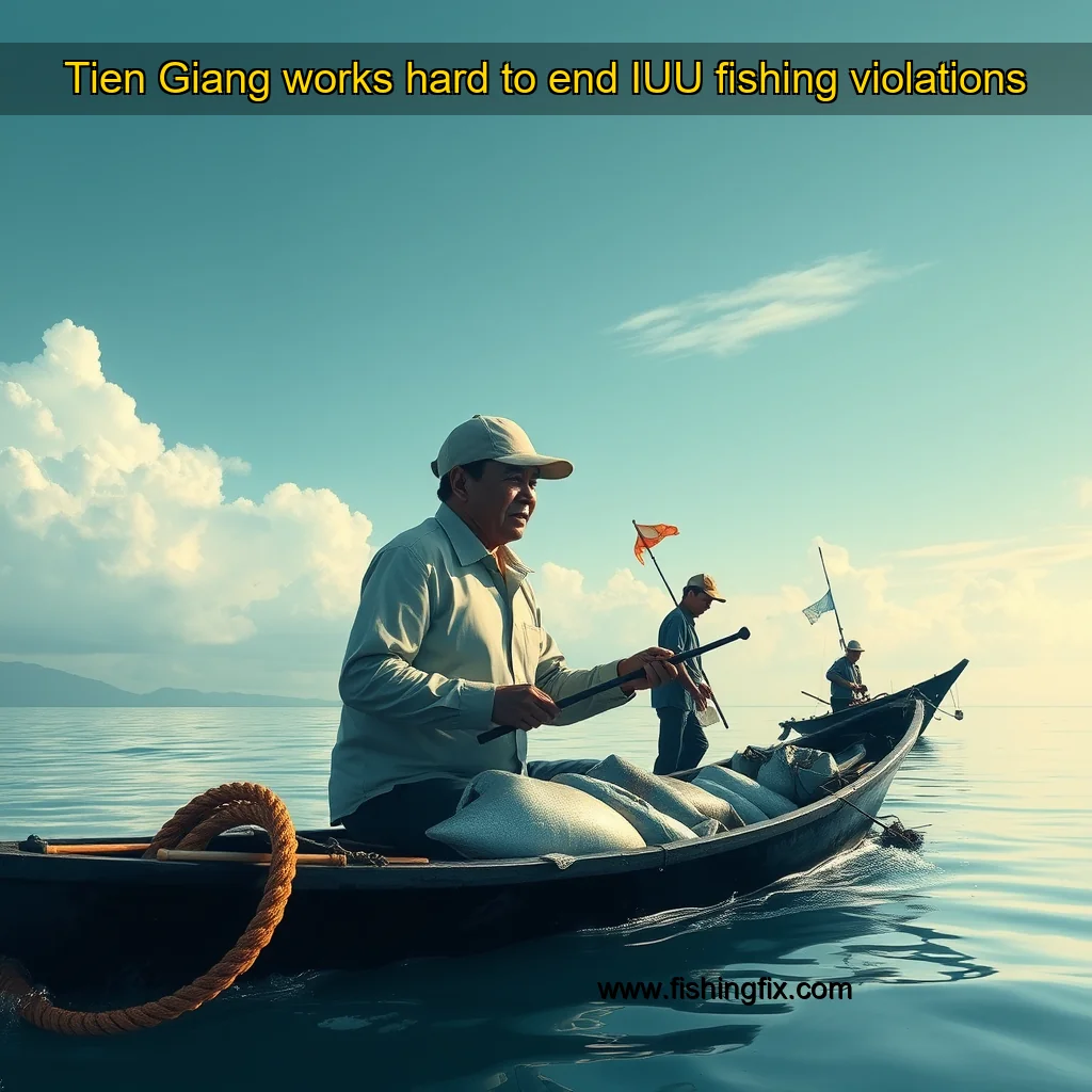Read more about the article Tien Giang works hard to end IUU fishing violations