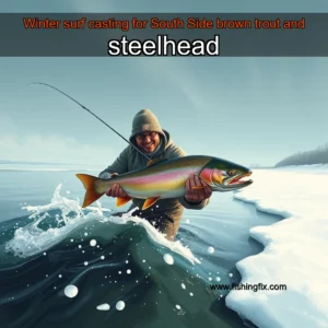 Read more about the article Winter surf casting for South Side brown trout and steelhead