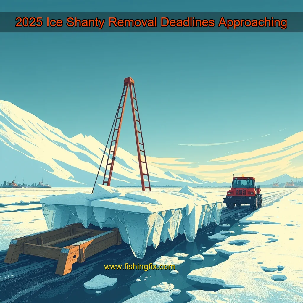 Read more about the article 2025 Ice Shanty Removal Deadlines Approaching