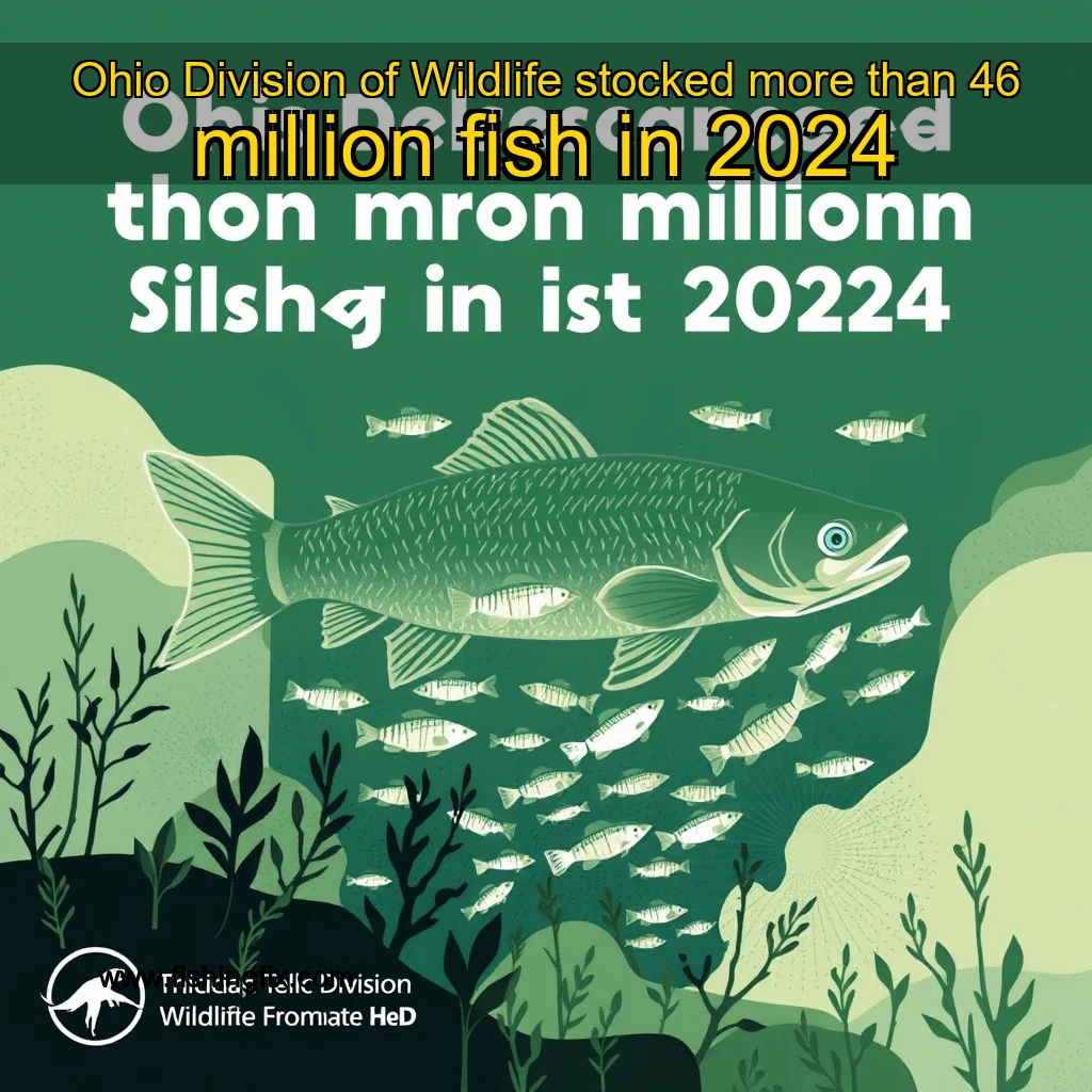 Read more about the article Ohio Division of Wildlife stocked more than 46 million fish in 2024