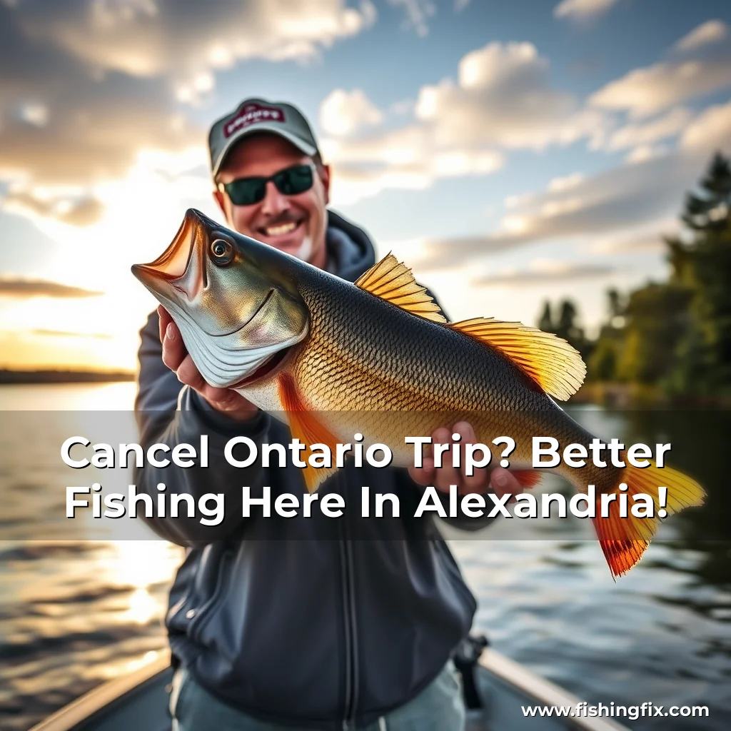 Read more about the article Cancel Ontario Trip? Better Fishing Here In Alexandria!
