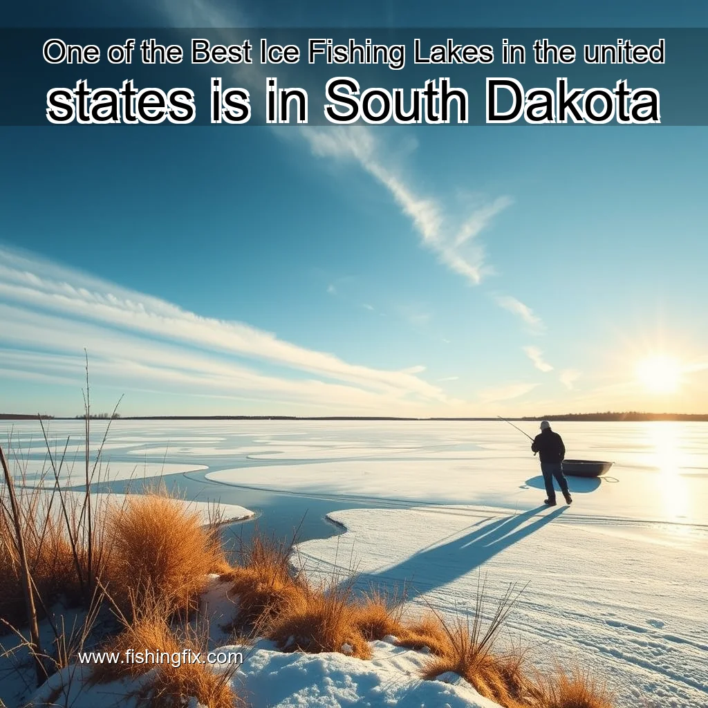 Read more about the article One of the Best Ice Fishing Lakes in the united states is in South Dakota