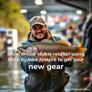 Read more about the article Local online tackle retailer using shop by lake feature to get your new gear