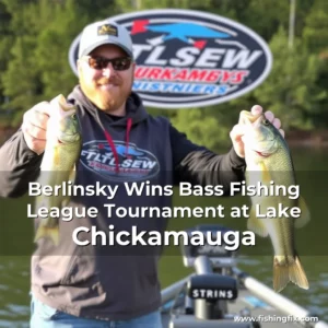 Read more about the article Berlinsky Wins Bass Fishing League Tournament at Lake Chickamauga