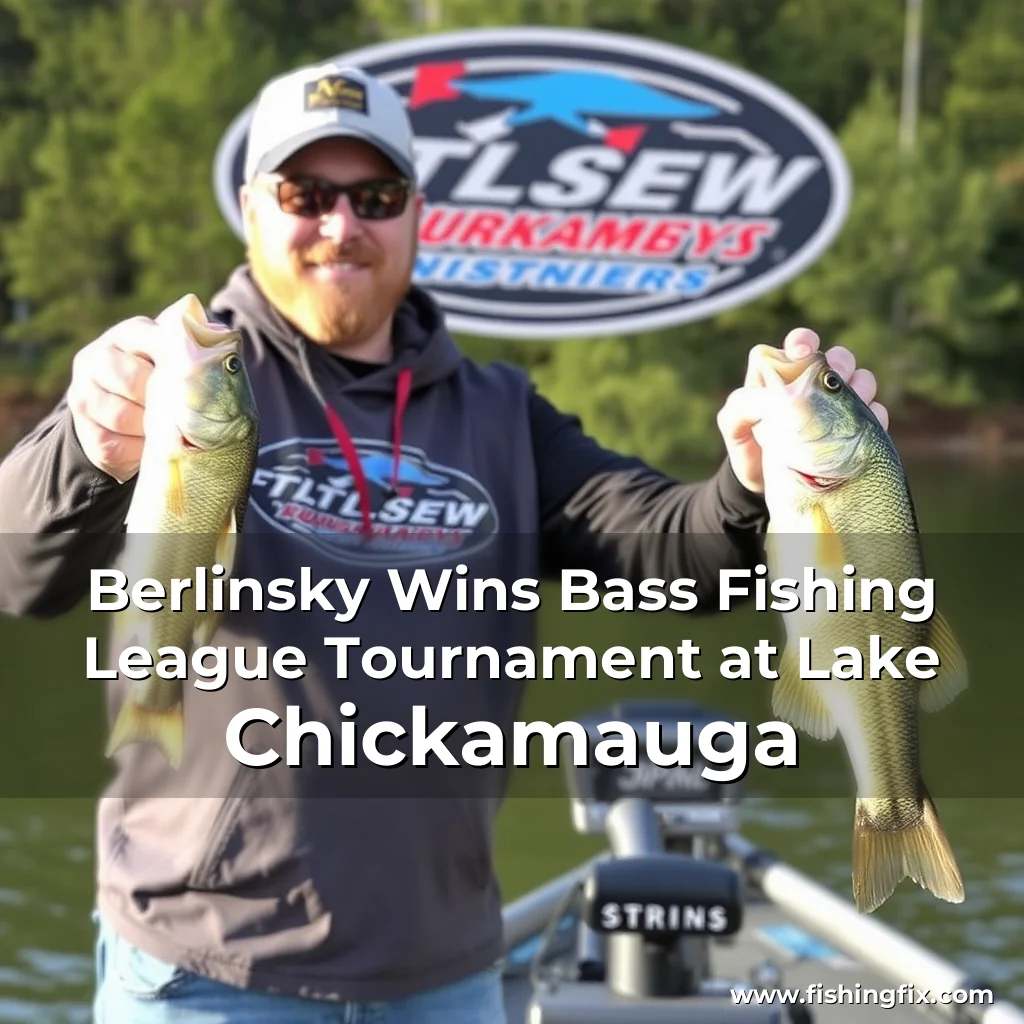 You are currently viewing Berlinsky Wins Bass Fishing League Tournament at Lake Chickamauga