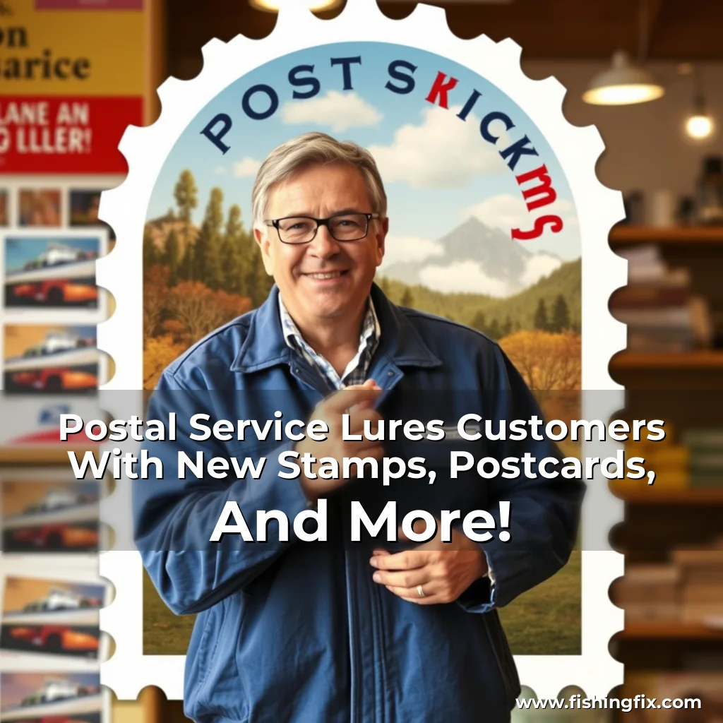 Read more about the article Postal Service Lures Customers With New Stamps, Postcards, And More!
