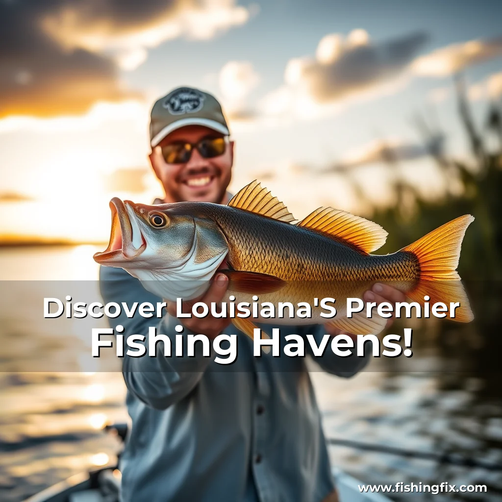 Read more about the article Discover Louisiana’S Premier Fishing Havens!
