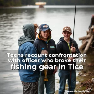 Read more about the article Teens recount confrontation with officer who broke their fishing gear in Tice
