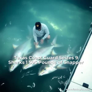 Read more about the article Texas Coast Guard Seizes 9 Sharks  1  595 Pounds of Snapper
