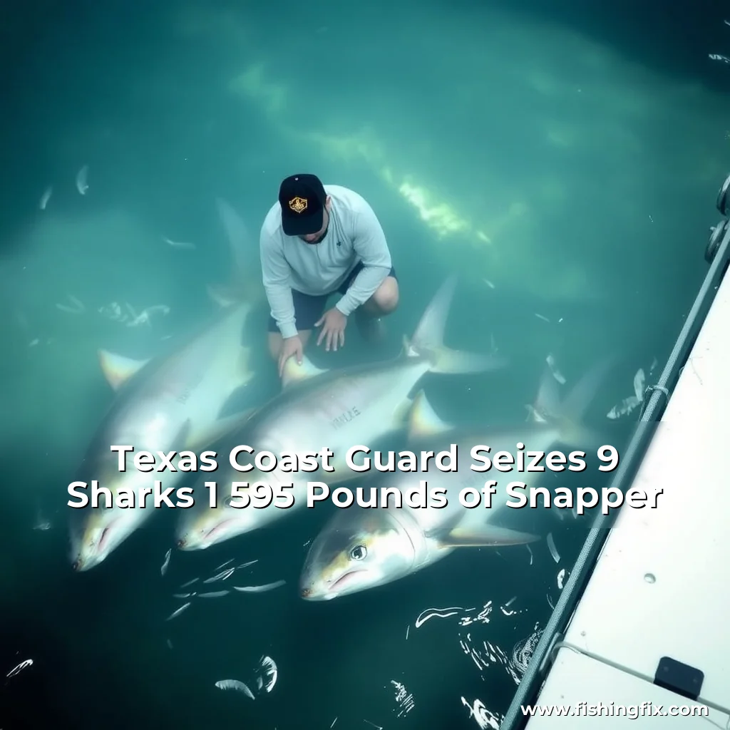 Read more about the article Texas Coast Guard Seizes 9 Sharks  1  595 Pounds of Snapper