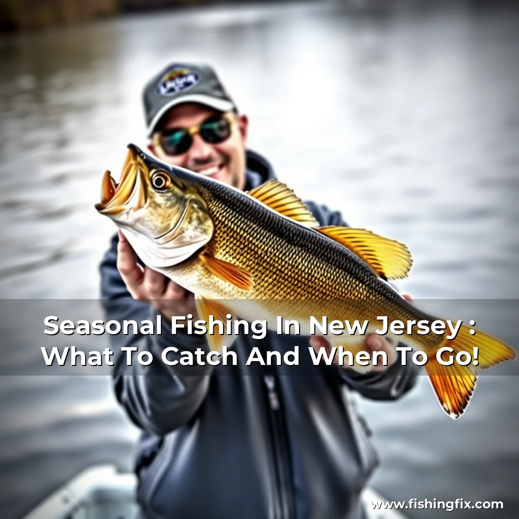 Read more about the article Seasonal Fishing In New Jersey : What To Catch And When To Go!