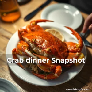 Read more about the article Crab dinner  Snapshot