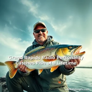 Read more about the article Grand Rapids Radio Personality Catches Fish of a Lifetime