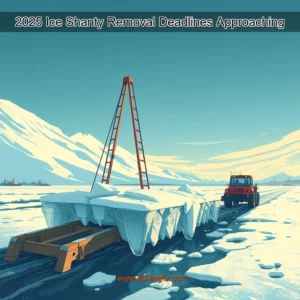 Read more about the article 2025 Ice Shanty Removal Deadlines Approaching