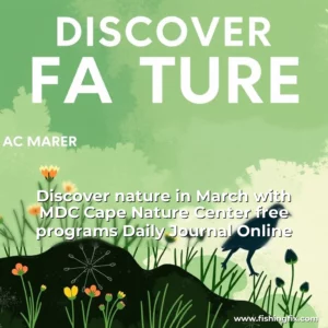 Read more about the article Discover nature in March with MDC Cape Nature Center free programs  Daily Journal Online