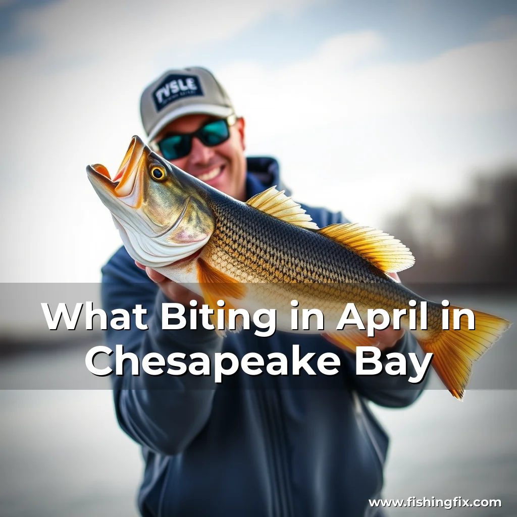 You are currently viewing What Biting in April in Chesapeake Bay
