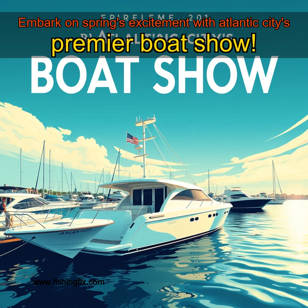 Read more about the article Embark on spring’s excitement with atlantic city’s premier boat show!