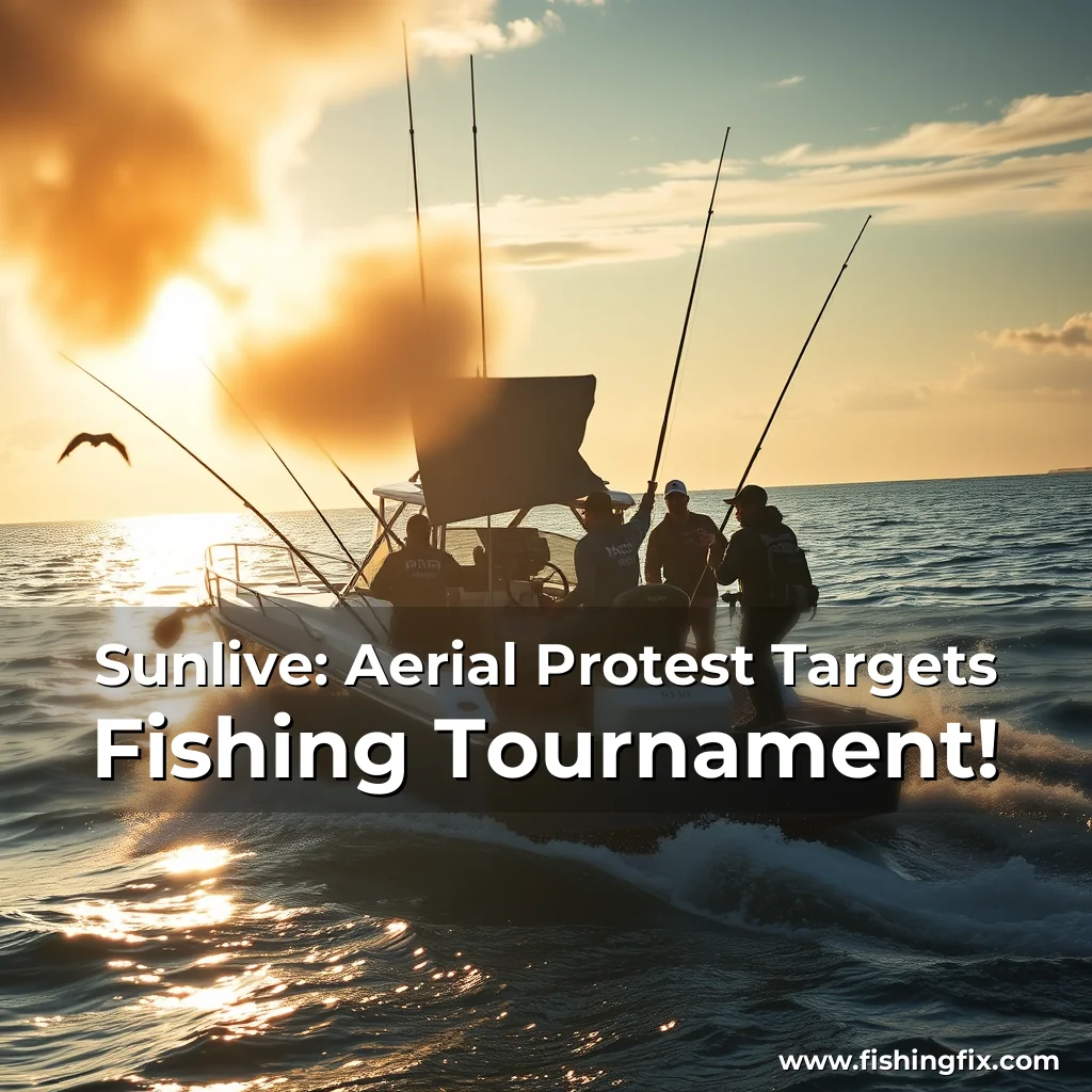 Read more about the article Sunlive: Aerial Protest Targets Fishing Tournament!