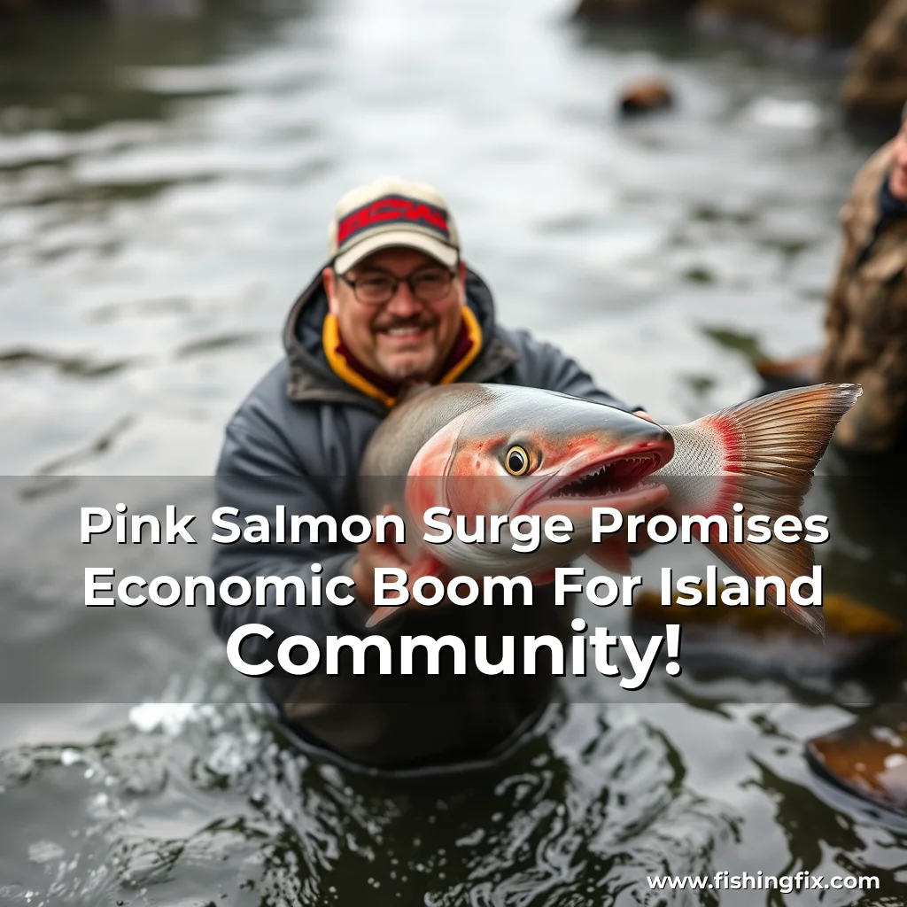 Read more about the article Pink Salmon Surge Promises Economic Boom For Island Community!