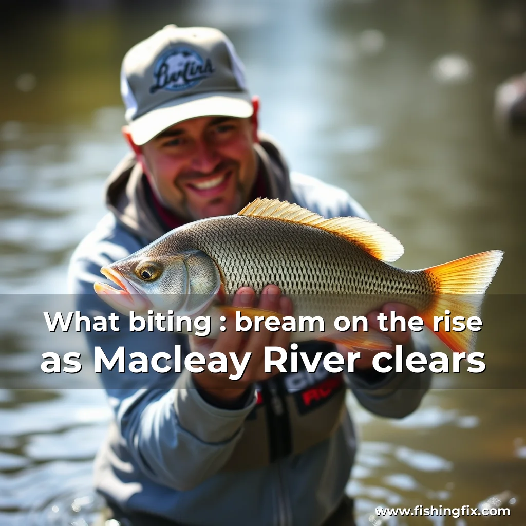 Read more about the article What biting : bream on the rise as Macleay River clears