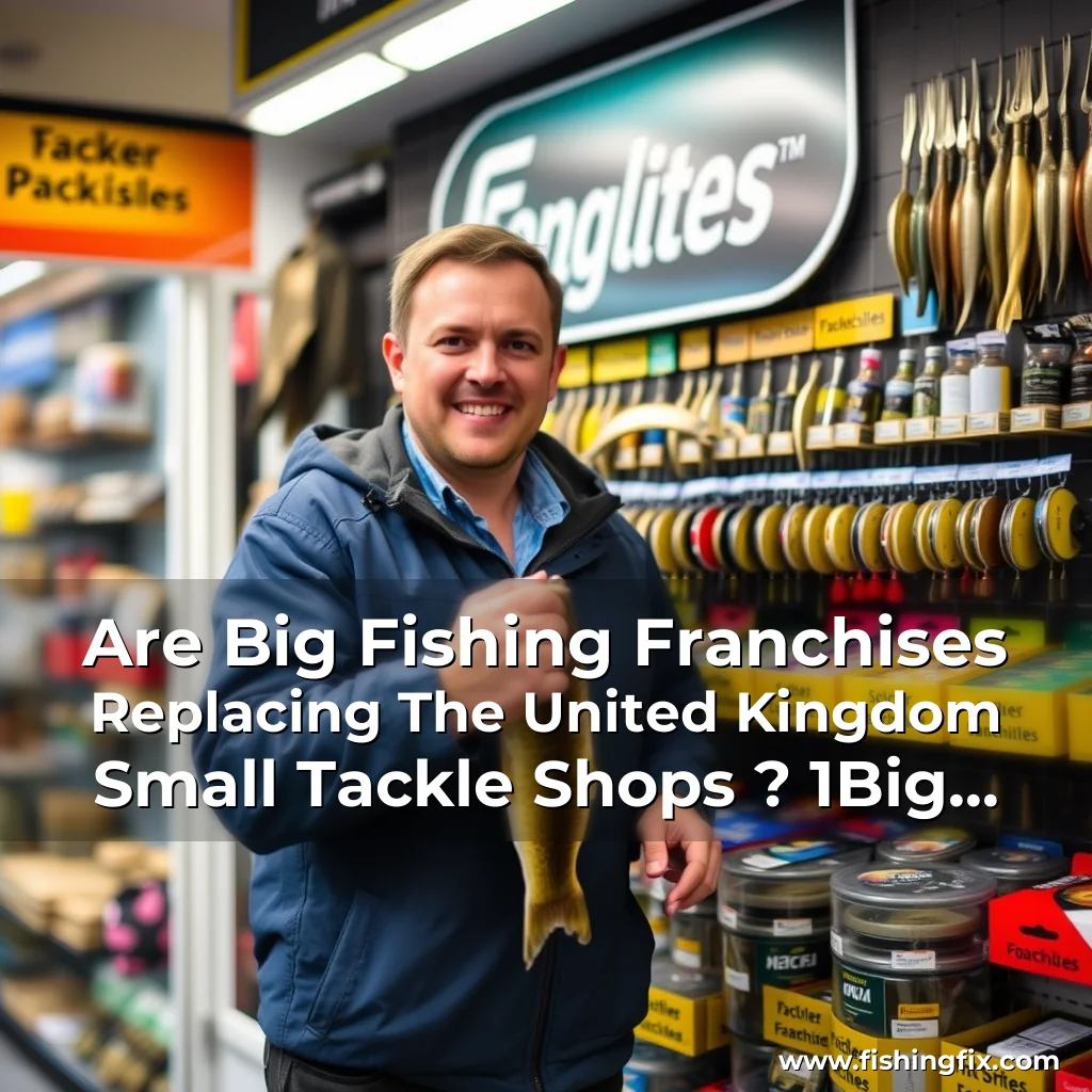 Read more about the article Are Big Fishing Franchises Replacing The United Kingdom Small Tackle Shops ? 1Big Fishing Franchises Overtake Uk Small Tackles?