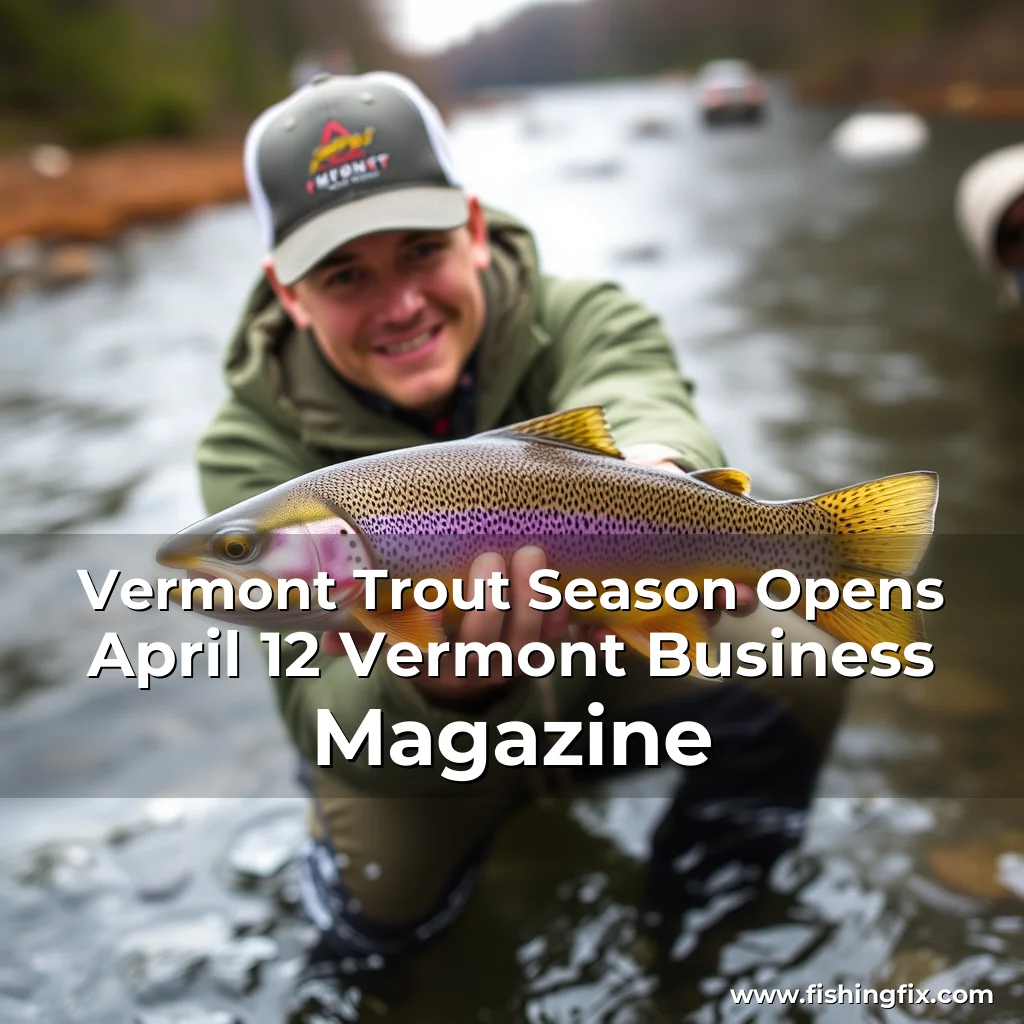 Read more about the article Vermont Trout Season Opens April 12  Vermont Business Magazine