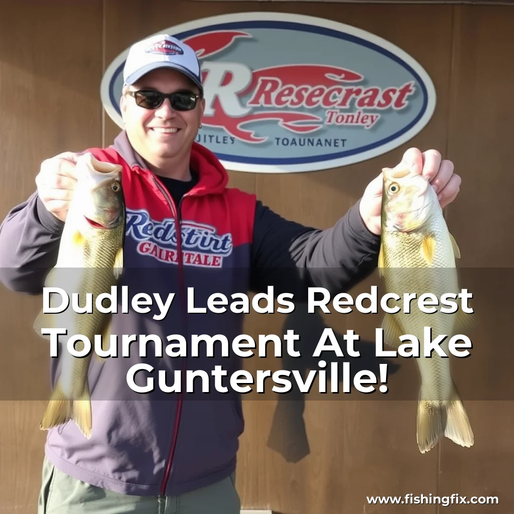 Read more about the article Dudley Leads Redcrest Tournament At Lake Guntersville!