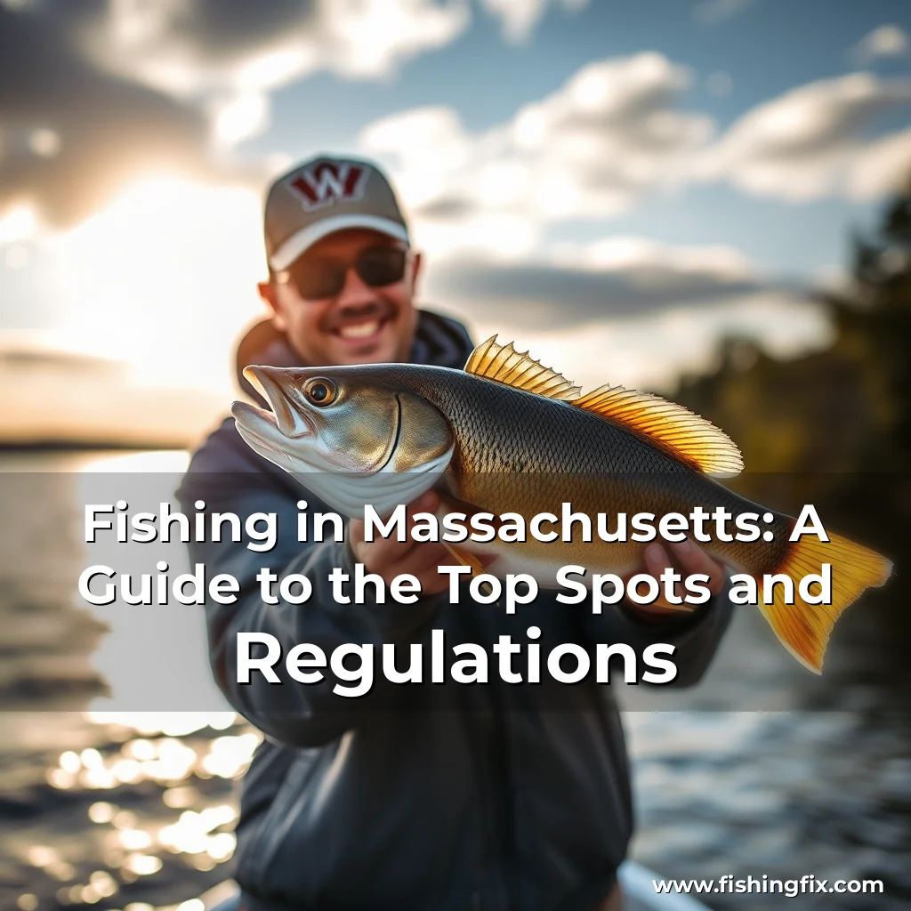 Read more about the article Fishing in Massachusetts: A Guide to the Top Spots and Regulations