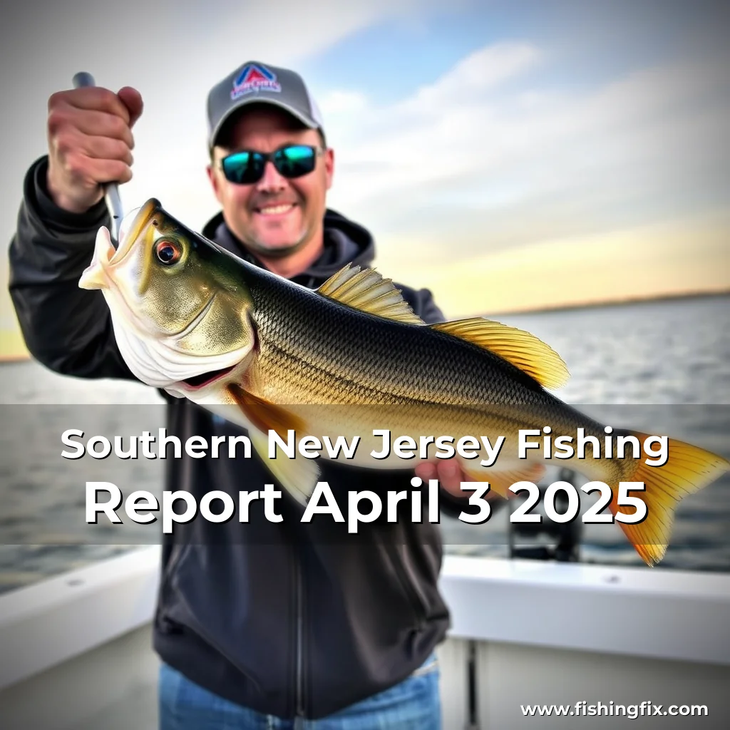 You are currently viewing Southern New Jersey Fishing Report  April 3  2025