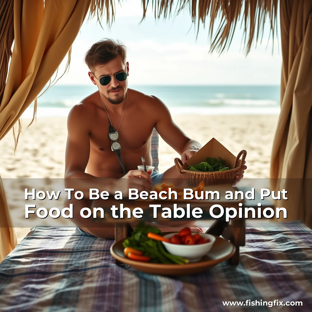 Read more about the article How To Be a Beach Bum and Put Food on the Table  Opinion