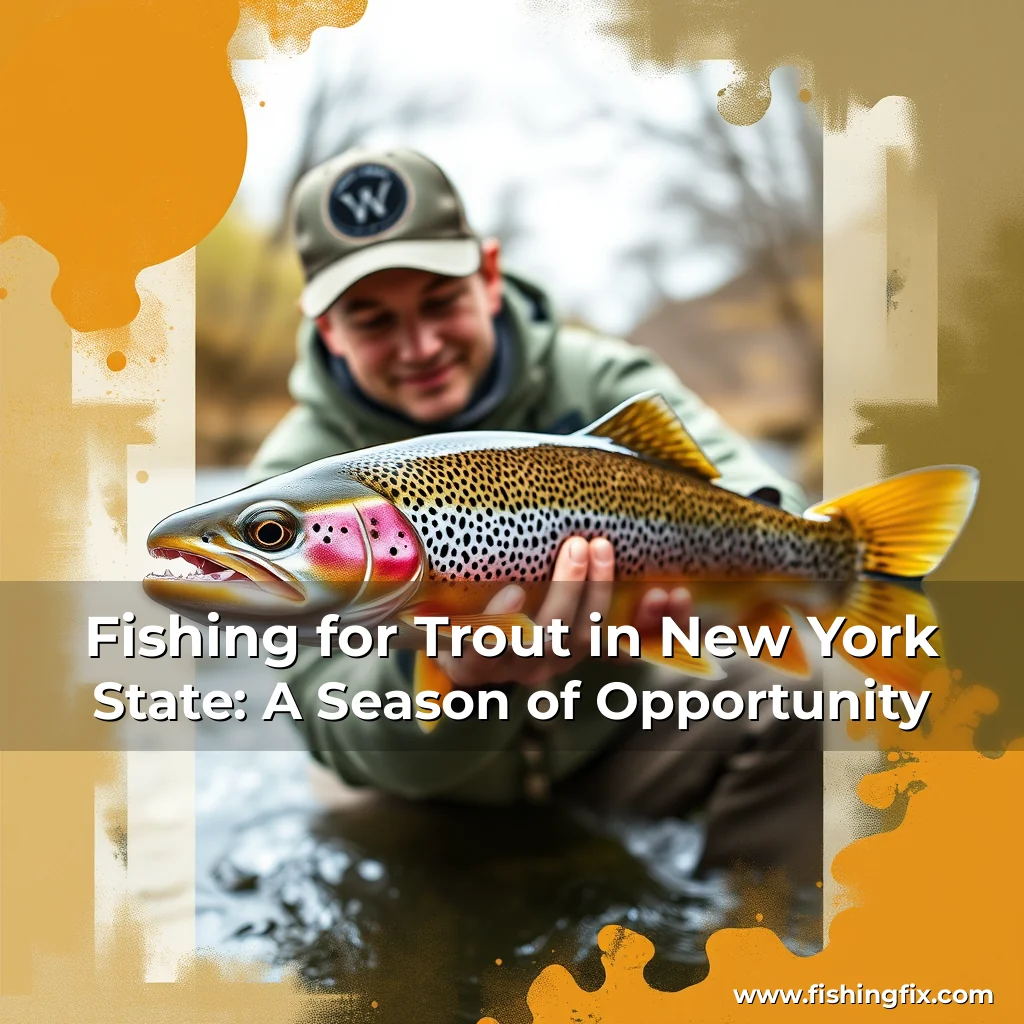 Read more about the article Fishing for Trout in New York State: A Season of Opportunity