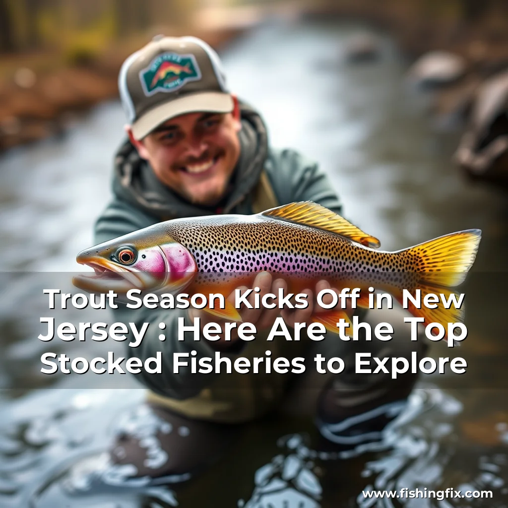 Read more about the article Trout Season Kicks Off in New Jersey : Here Are the Top Stocked Fisheries to Explore