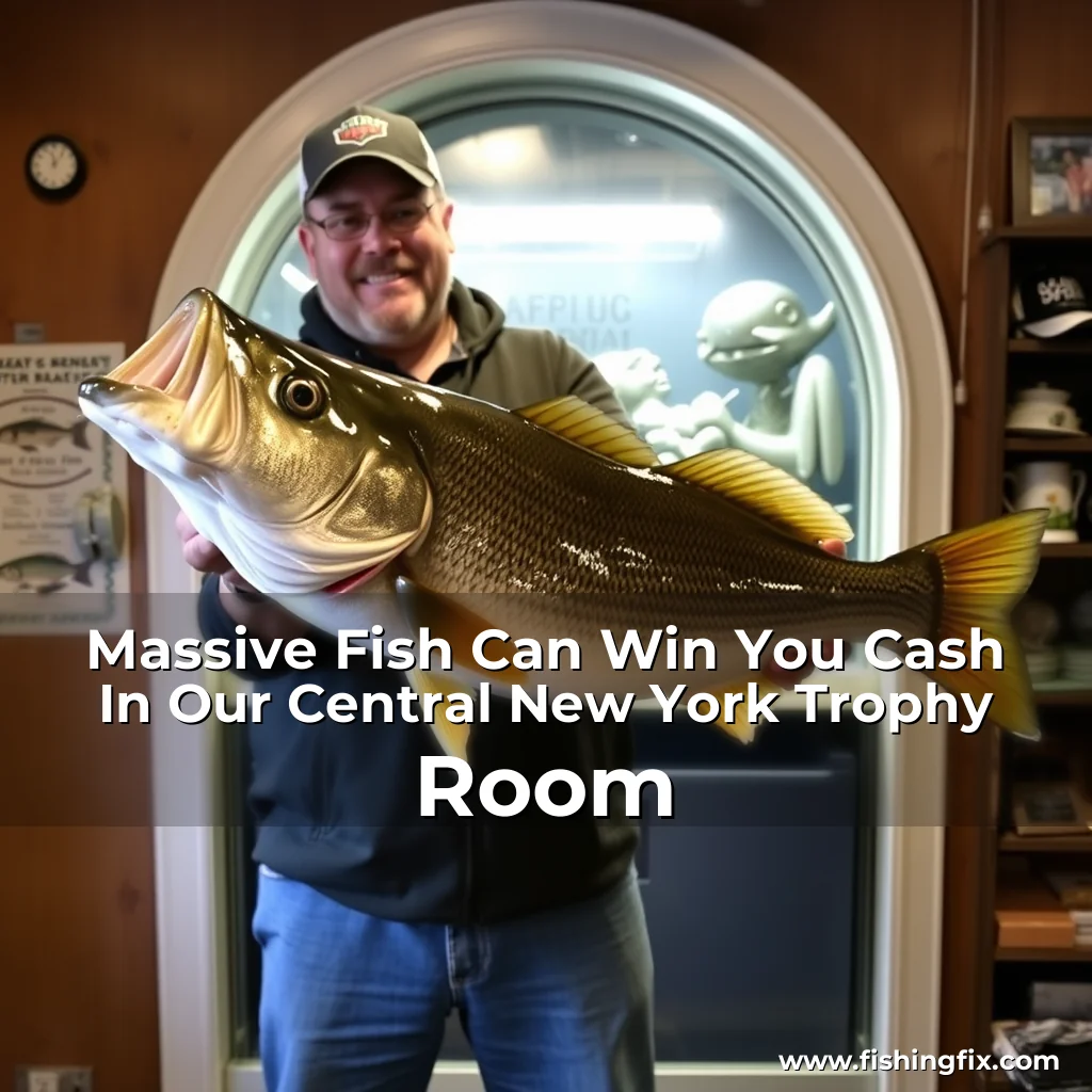 Read more about the article Massive Fish Can Win You Cash In Our Central New York Trophy Room