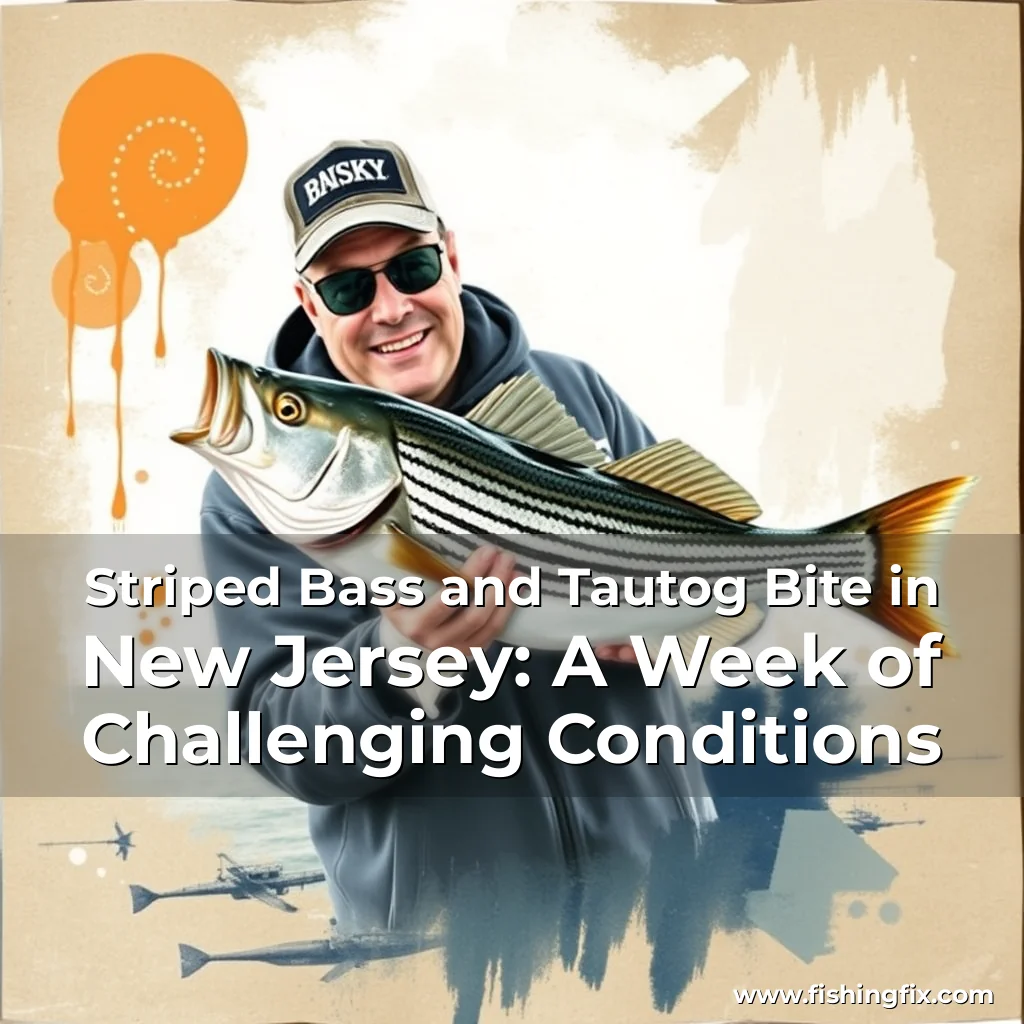 Read more about the article Striped Bass and Tautog Bite in New Jersey: A Week of Challenging Conditions