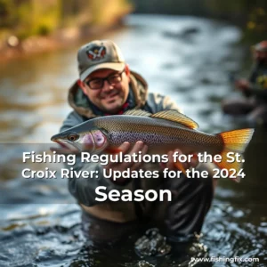 Read more about the article Fishing Regulations for the St. Croix River: Updates for the 2024 Season