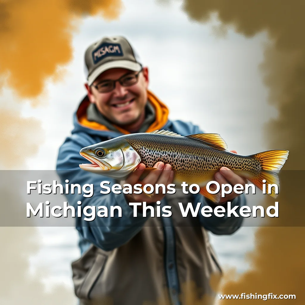 Read more about the article Fishing Seasons to Open in Michigan This Weekend