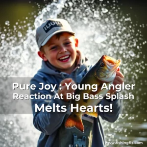 Read more about the article Pure Joy : Young Angler Reaction At Big Bass Splash Melts Hearts!