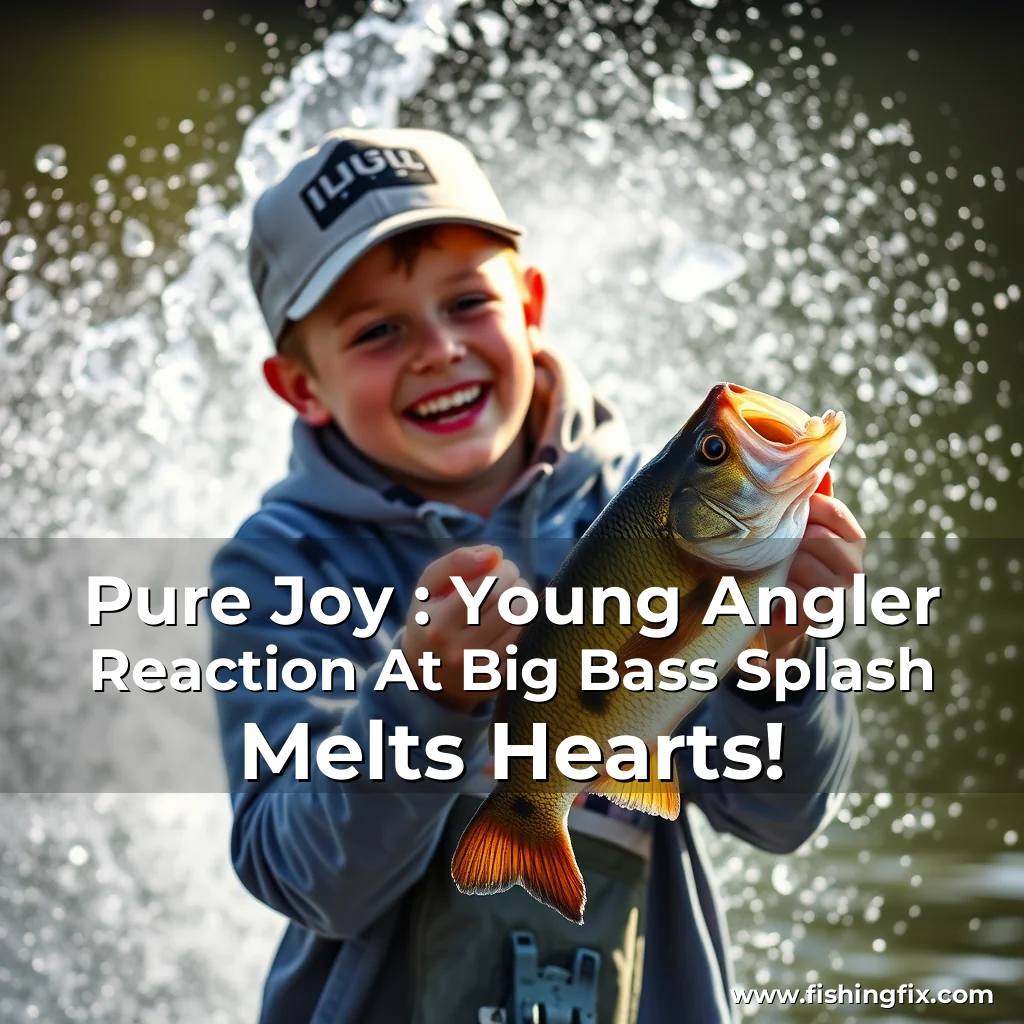 Read more about the article Pure Joy : Young Angler Reaction At Big Bass Splash Melts Hearts!