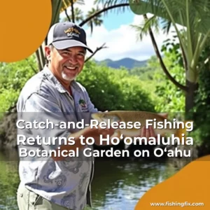 Read more about the article Catch-and-Release Fishing Returns to Hoʻomaluhia Botanical Garden on Oʻahu