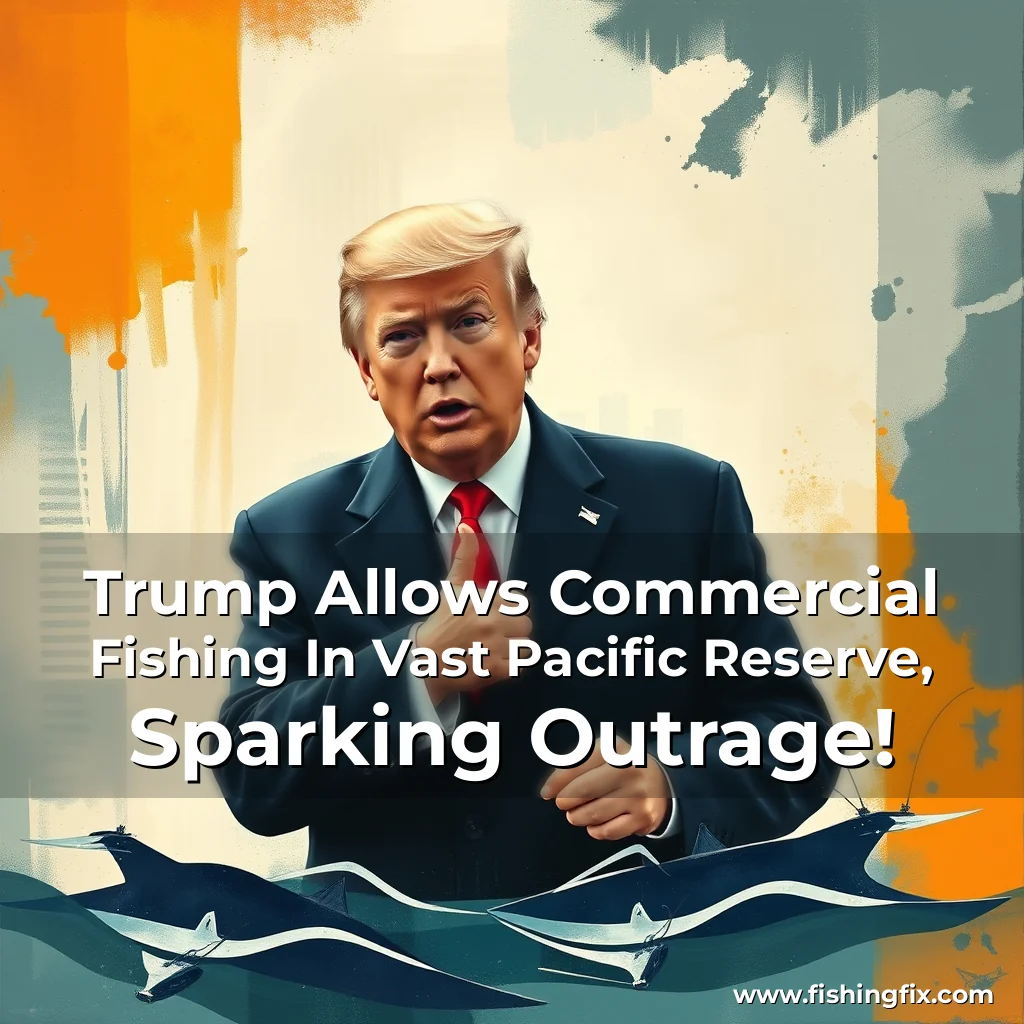 Read more about the article Trump Allows Commercial Fishing In Vast Pacific Reserve, Sparking Outrage!