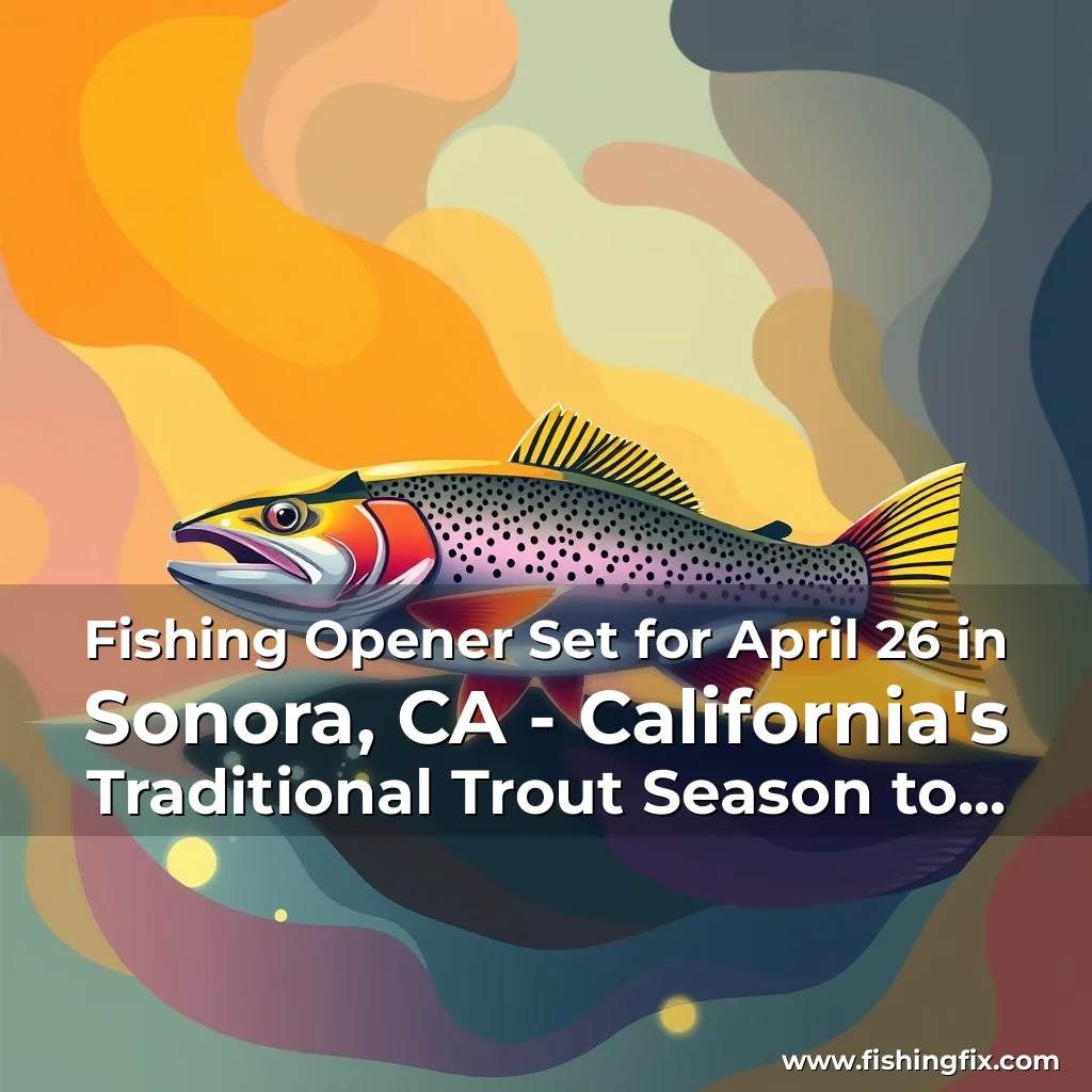 Read more about the article Fishing Opener Set for April 26 in Sonora, CA – California’s Traditional Trout Season to Begin