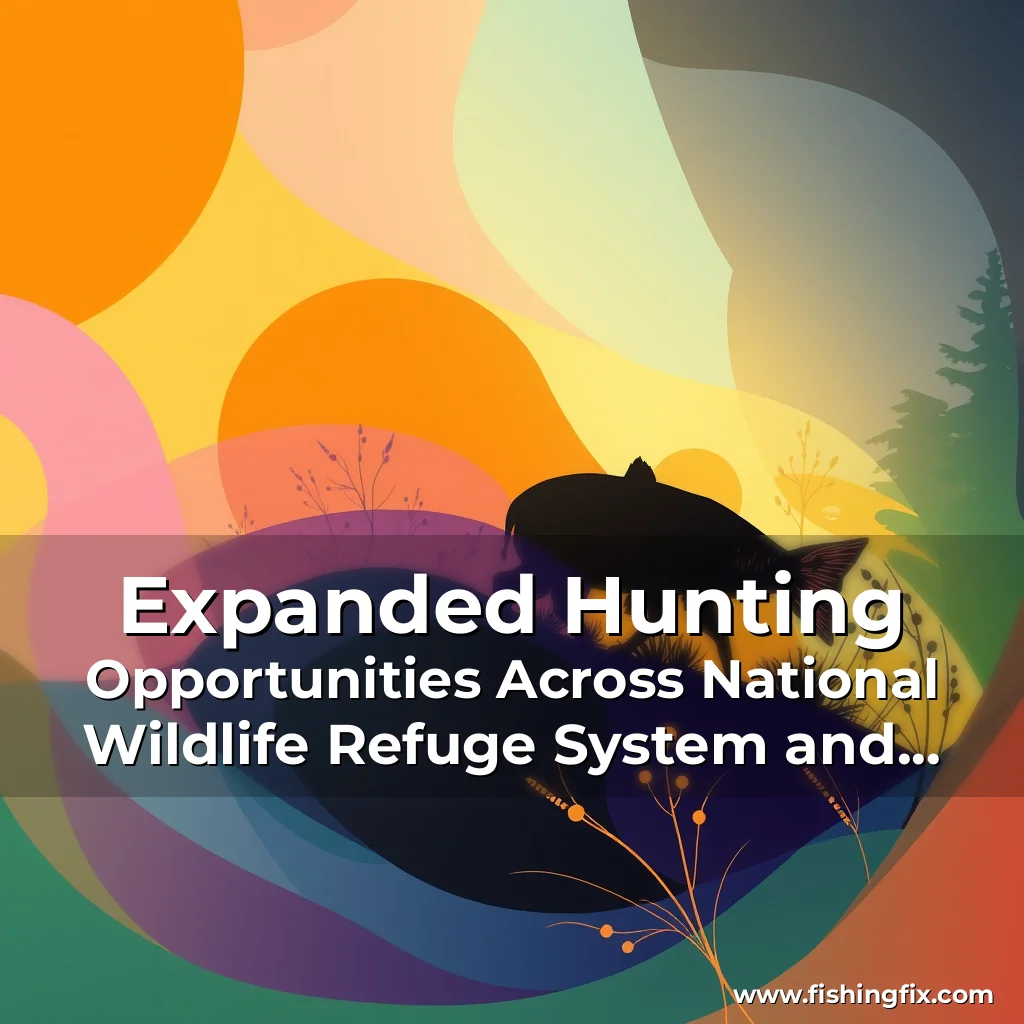 Read more about the article Expanded Hunting Opportunities Across National Wildlife Refuge System and National Fish Hatchery System