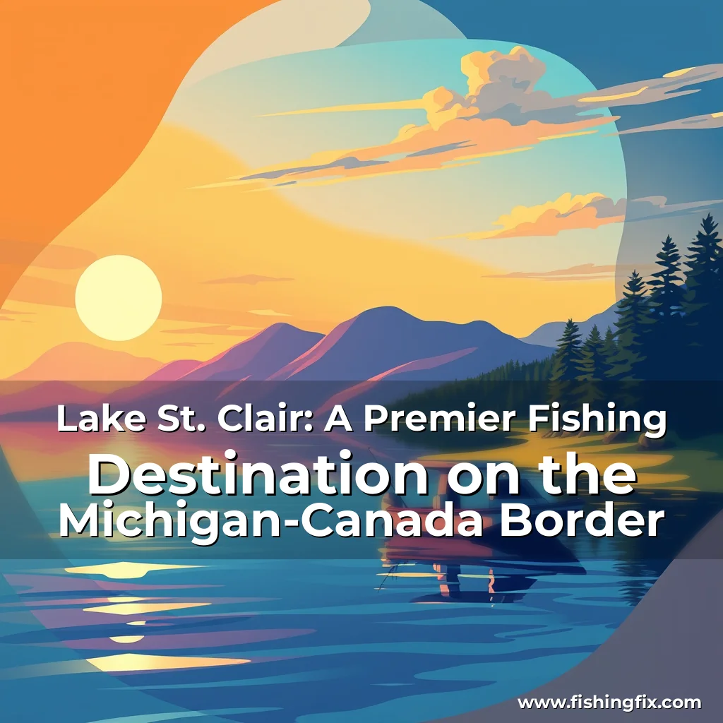Read more about the article Lake St. Clair: A Premier Fishing Destination on the Michigan-Canada Border