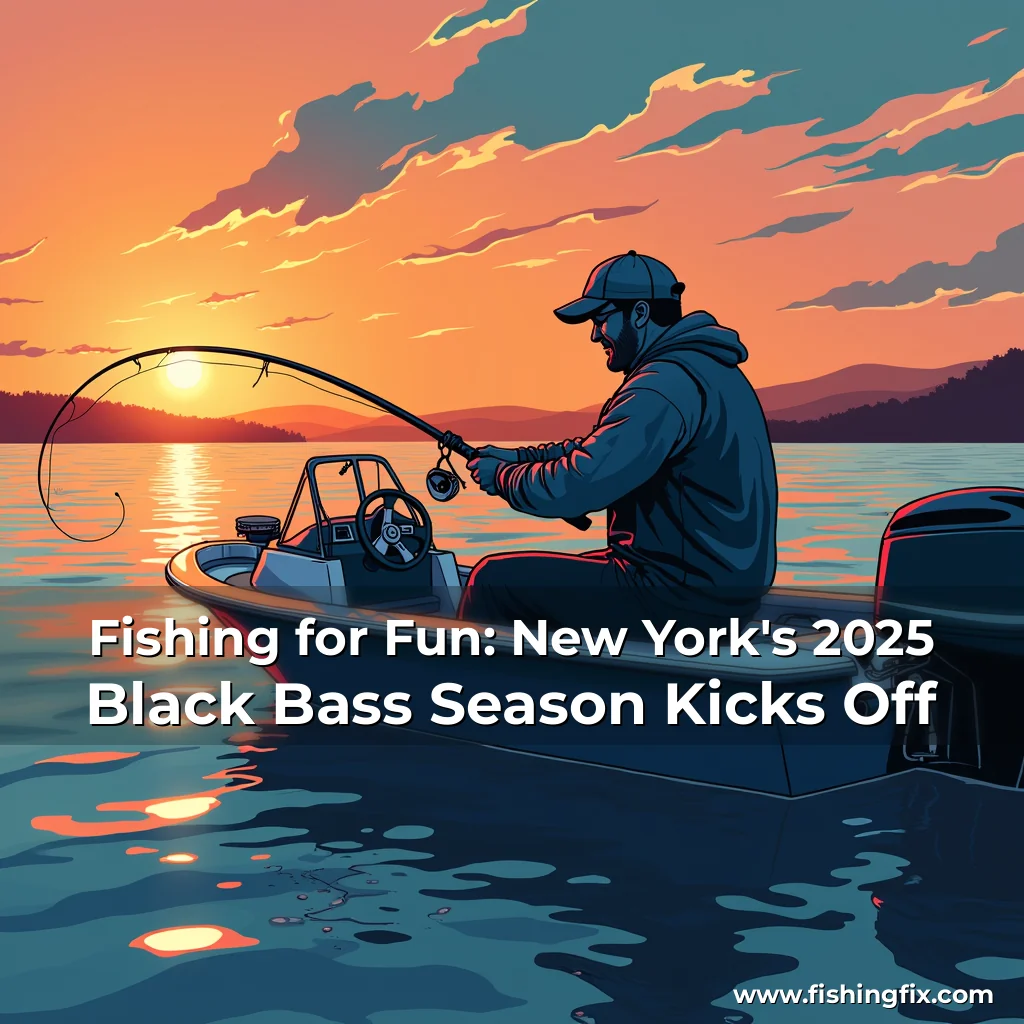 Read more about the article Fishing for Fun: New York’s 2025 Black Bass Season Kicks Off