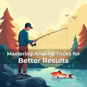 Artistic representation for Mastering Angling Tricks for Better Results