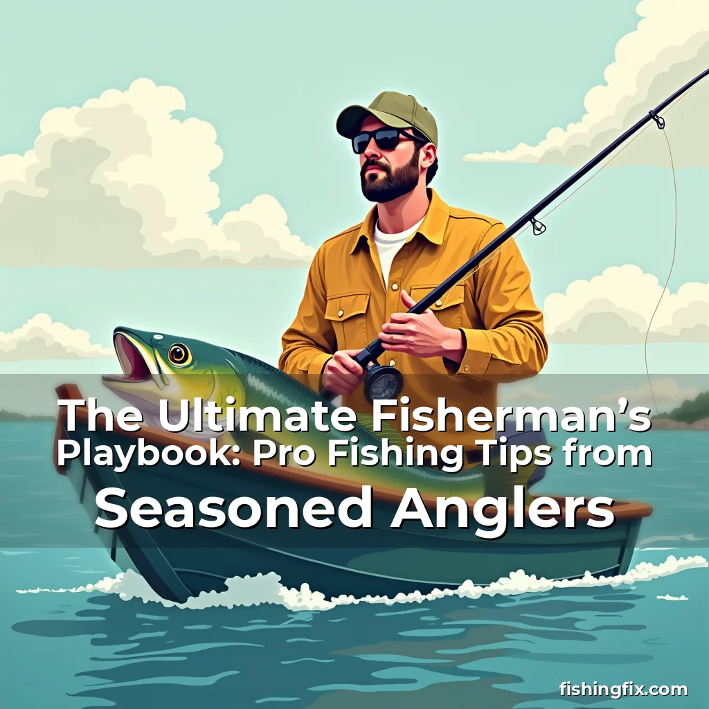 Read more about the article The Ultimate Fisherman’s Playbook: Pro Fishing Tips from Seasoned Anglers