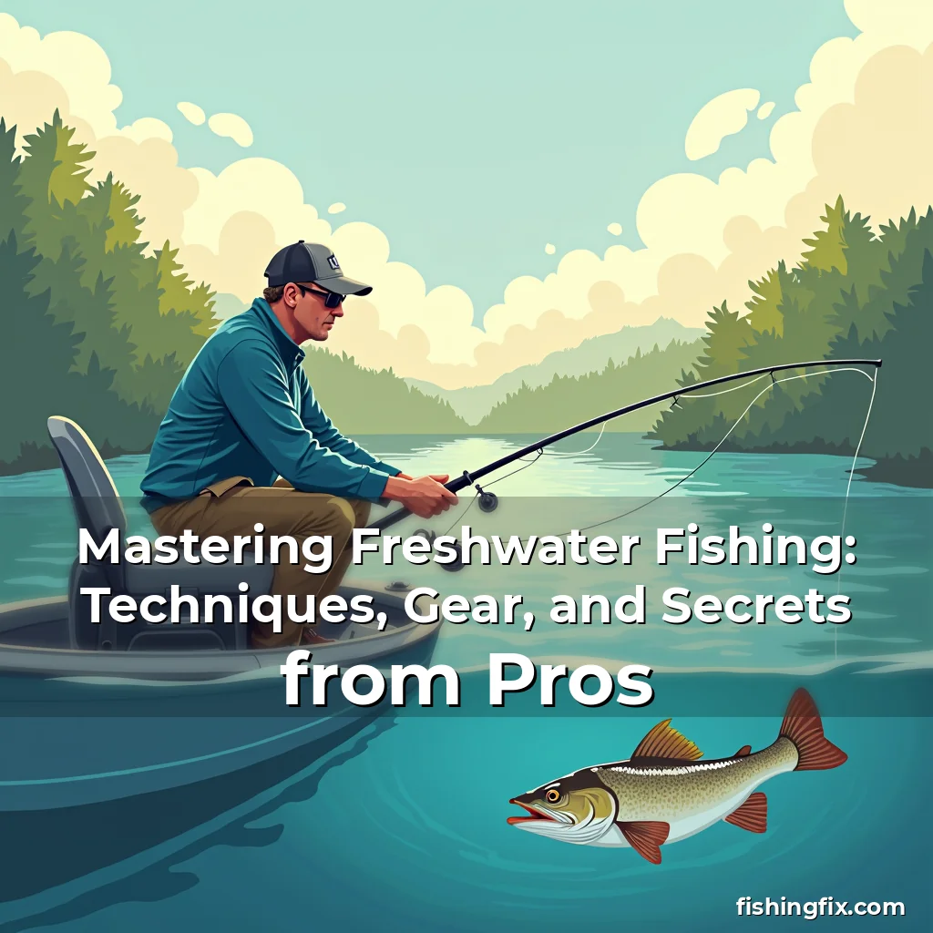 Read more about the article Mastering Freshwater Fishing: Techniques, Gear, and Secrets from Pros